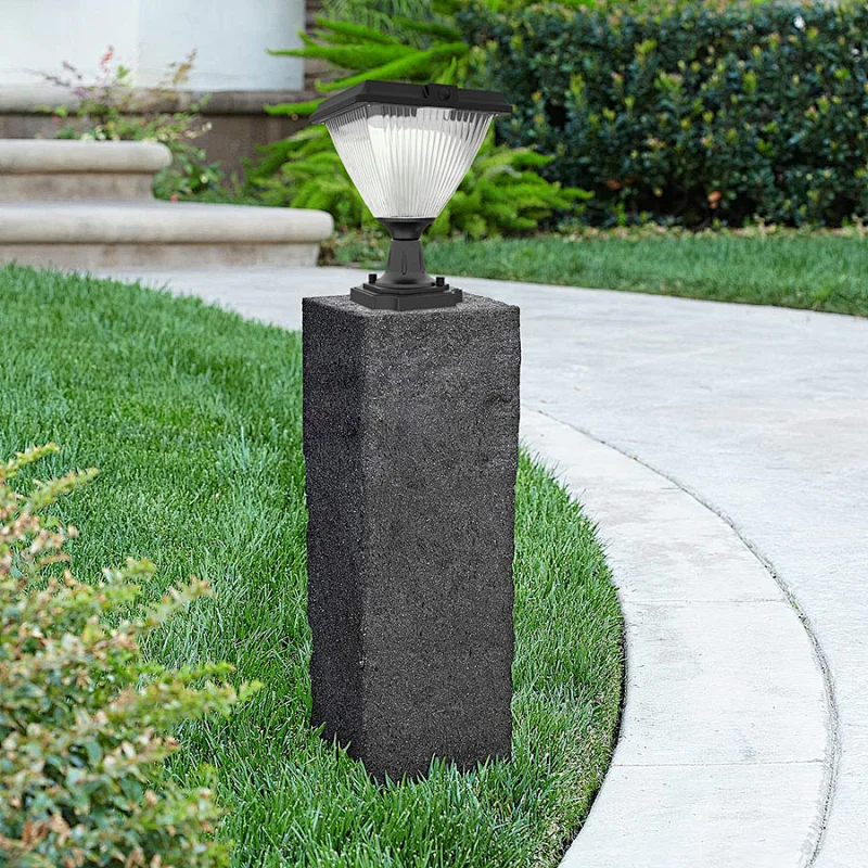 solar post light