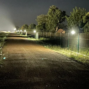 20W Solar Street Lights for A Hydropower Station