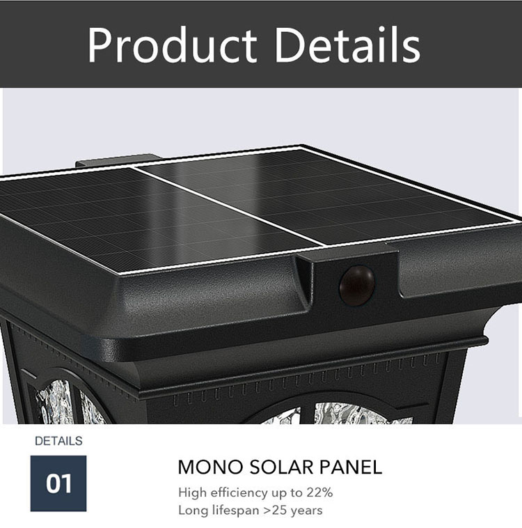 product detail mono solar panel