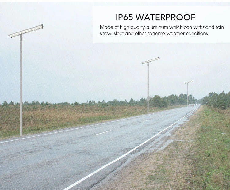 Ip65 Waterproof solar powered street lights