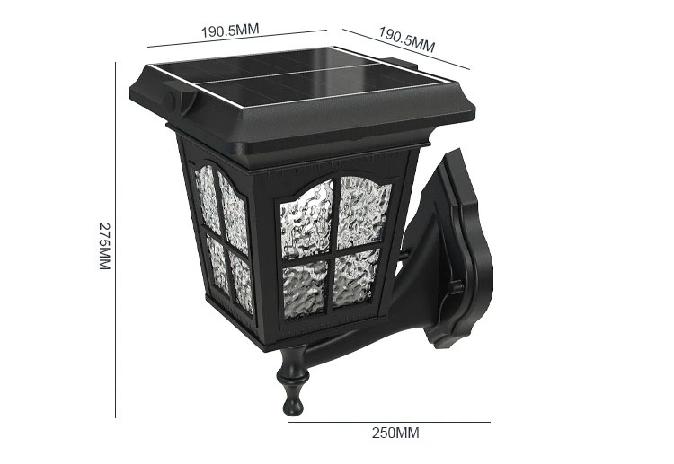 wall light product dimesion