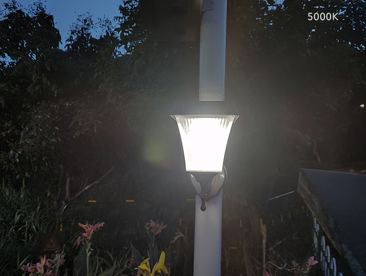 solar wall light for garden decoration