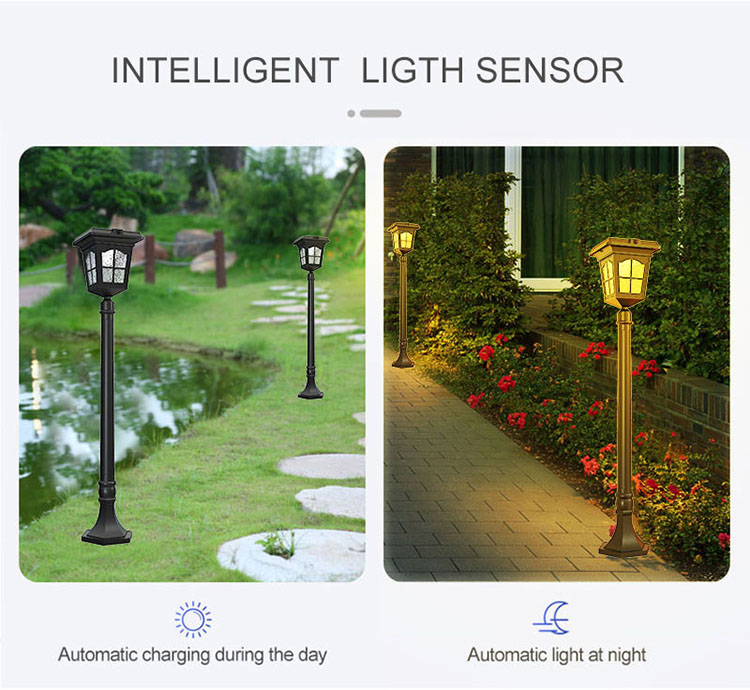 solar powered lawn lights project