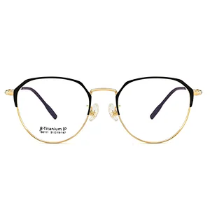 New design titanium eyewear frame,wholesale ladies optical eyeglasses