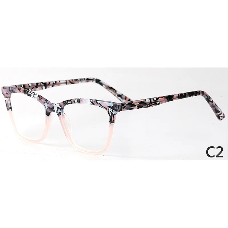 Higo Wholesale Cat Eye Acetate Optical Frame Eyeglasses Designer Glasses for Women