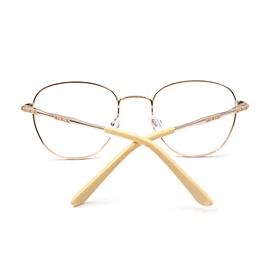 Fashion Women Stainless Steel Eyeglasses Frames Optical Frame for Women