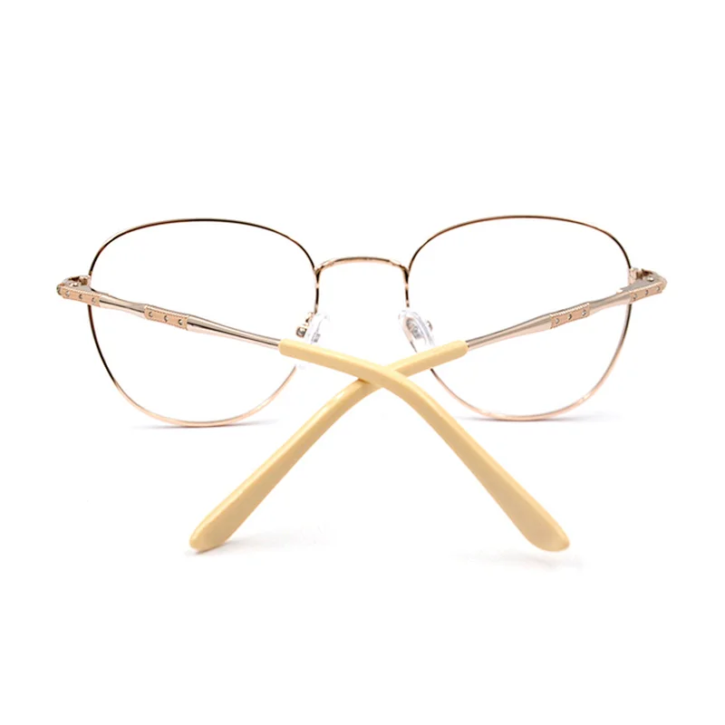 Fashion Women Stainless Steel Eyeglasses Frames Optical Frame for Women
