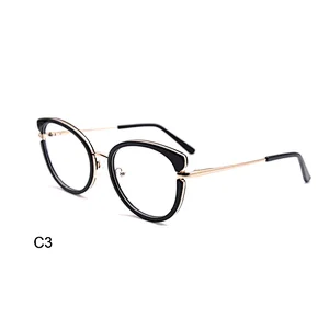 2020 Fashion Women Circle Eyeglasses Round Classic Acetate Eye Glasses Frames Optical Eyeglasses Spectacle Frames