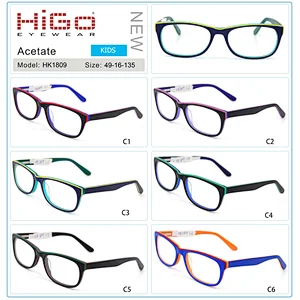 latest kids eyewear design fashionable children acetate eyeglasses boys girls frames