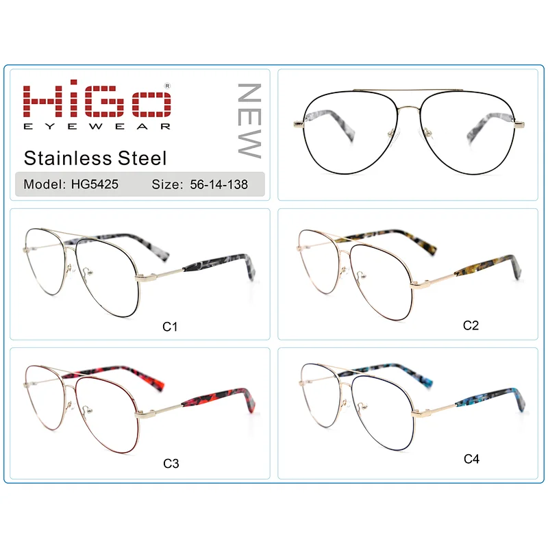 China 2019 Optical Frame Cat Eye Metal Eyeglasses Wholesale Manufacturer In China With CE Eyewear