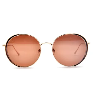 HG Fashion Round Sunglasses for Women and Men polarized uv protection Oversized Vintage Shades 2020