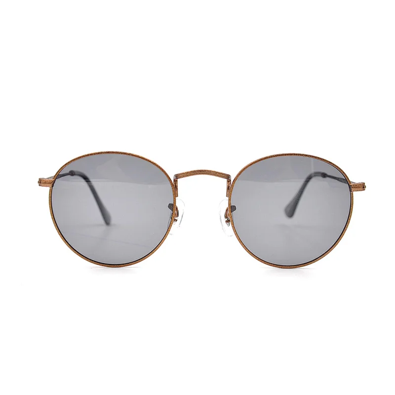 2019 sunglasses quality round metal  retro polarized sunglasses China manufacture