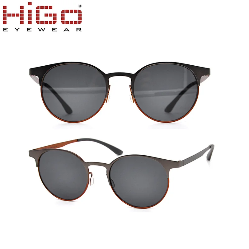 2018 fashion OEM sunglasses metal frame custom logo polarized sun glasses