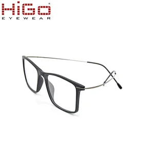 TR90 Frame Material and Diamond Face Shape Match Prescription Glasses Titanium Temple Optical Eyeglasses Frames Manufacturers