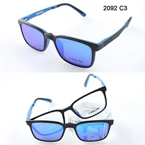 Wholesale eyewear clip on frames magnetic eyeglasses