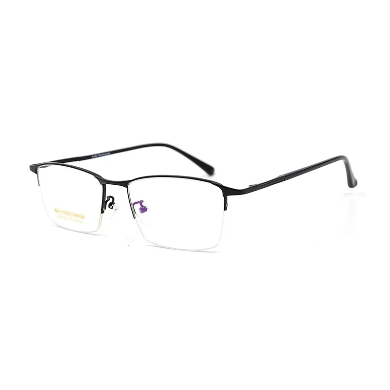 Newest Fashion Titanium Eyeglasses Logo Printing Eye Frame Glasses Wenzhou Eyewear