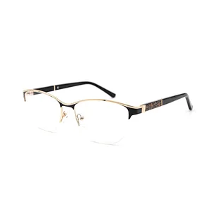 China wholesale Pattern stainless steel optical frame quality stainless steel eyeglasses frame for men