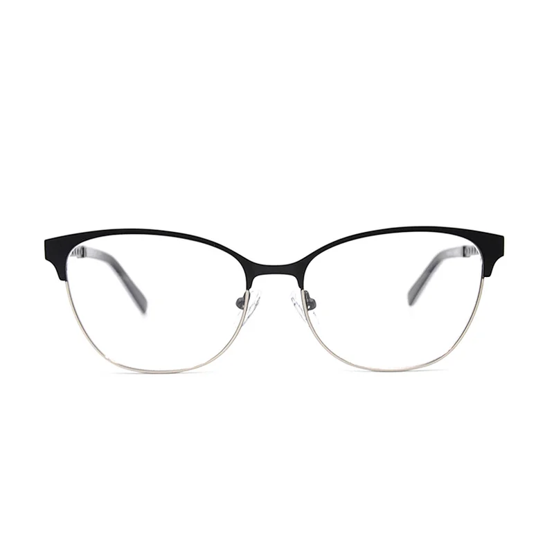 Higo high quality stainless steel metal optical frames spectacle  frames eyeglasses China wholesale OEM