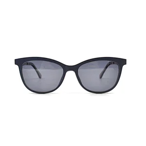 2020 New Arrival Fashion Metal Bridge UV400 Polarized Clip On Custom Sunglasses for Women