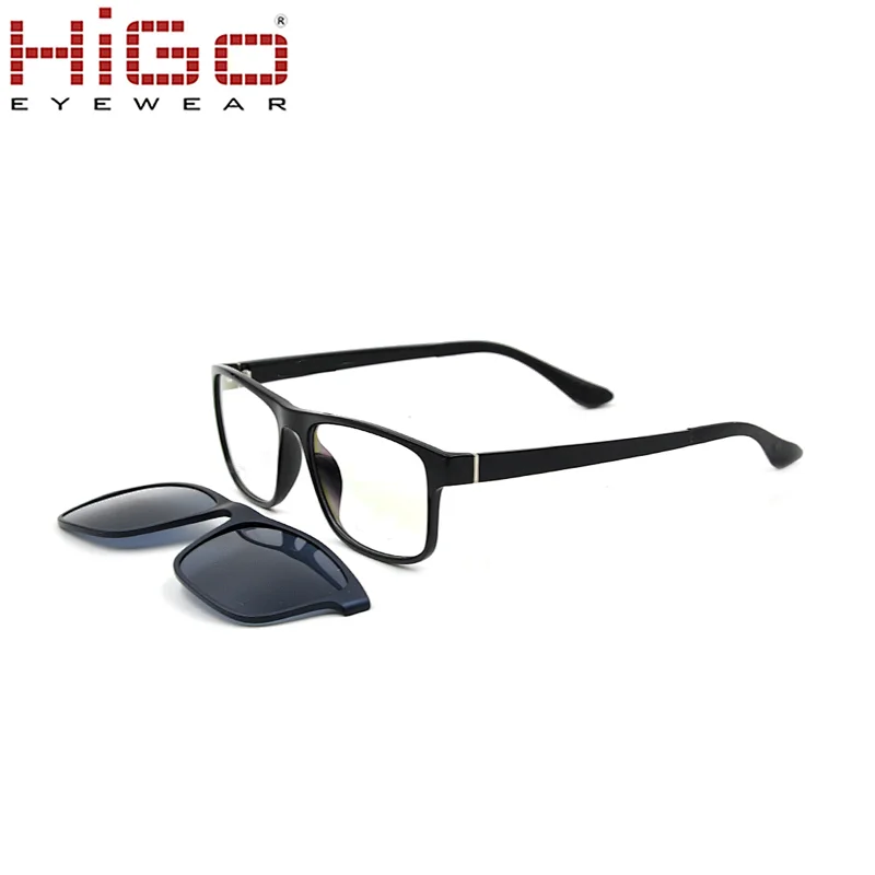 2019Latest Wholesale Glasses Magnetic Glasses Clip on Frame Eyewear Clip On Sunglasses