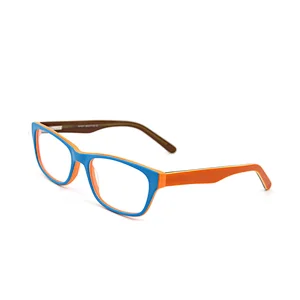 wenzhou wholesale kids eyewear frames colorful cute acetate eyeglasses for teenager