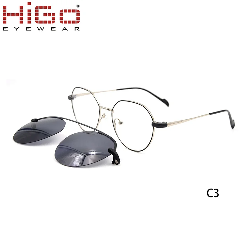2019 New Trendy UV400 Polarized Metal Frame Sunglasses