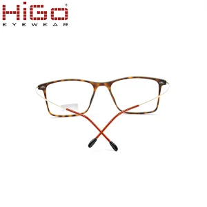 TR90 Frame Material and Diamond Face Shape Match Prescription Glasses Titanium Temple Optical Eyeglasses Frames Manufacturers