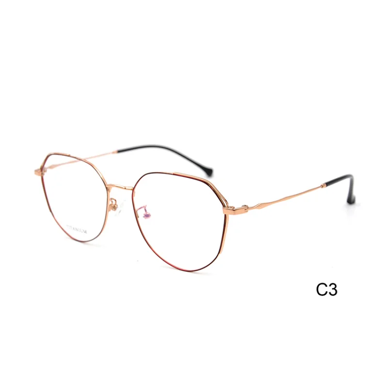 2019 New fashion design semi titanium irregular shape  China wholesale custom logo