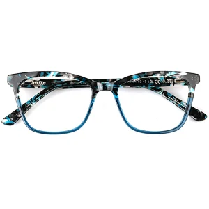 Higo Wholesale Cat Eye Acetate Optical Frame Eyeglasses Designer Glasses for Women
