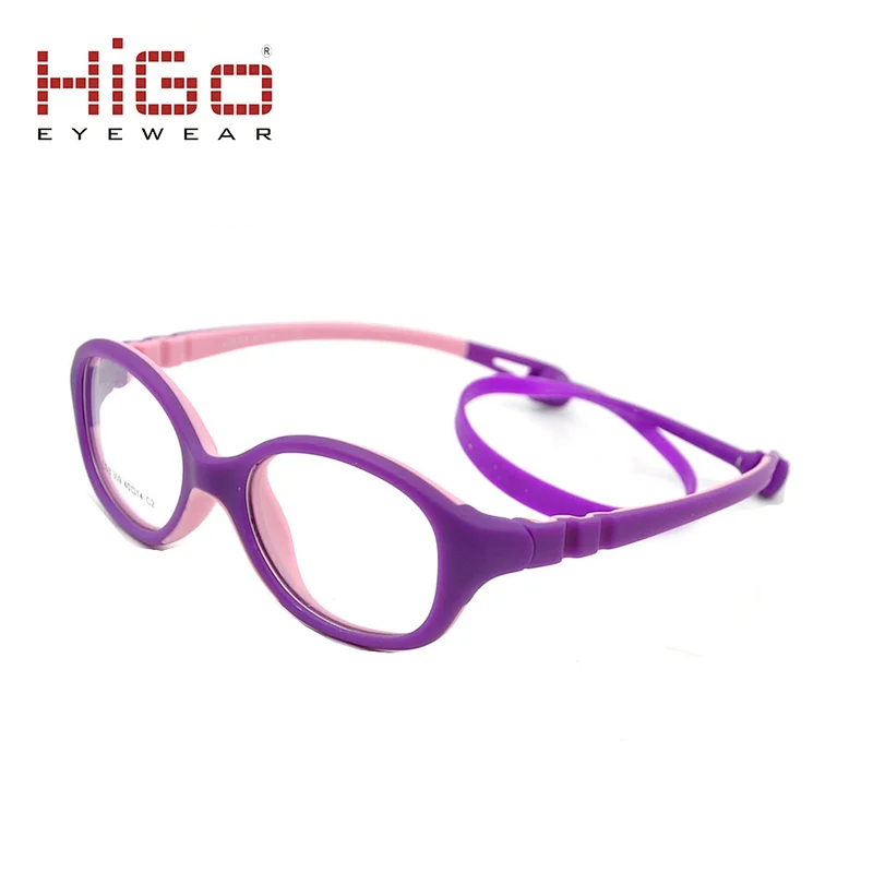 Children eyeglasses TR90 soft rubber kids optical frame manufacture in Wenzhou