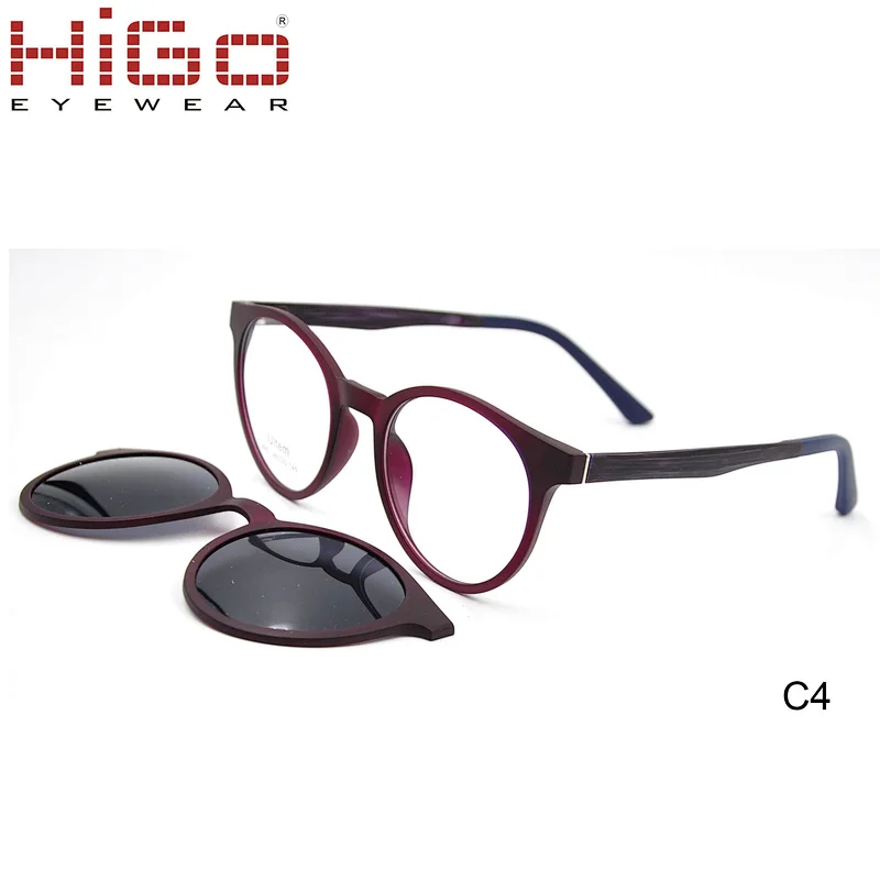 China Sunglasses Factory Ultem Polarized Magnetic Clip On Sun Glasses Frame Sunglasses