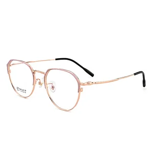 New design titanium eyewear frame,wholesale ladies optical eyeglasses