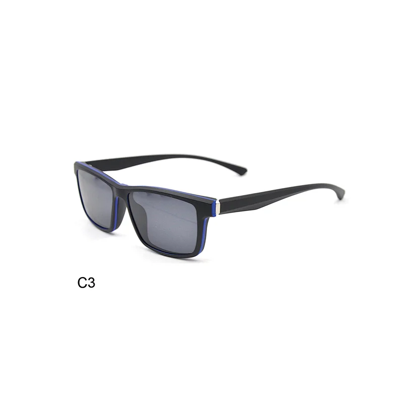 Italy Design CE Polarized Clip On Optical Frame Sunglasses Men Sunglasses Factory