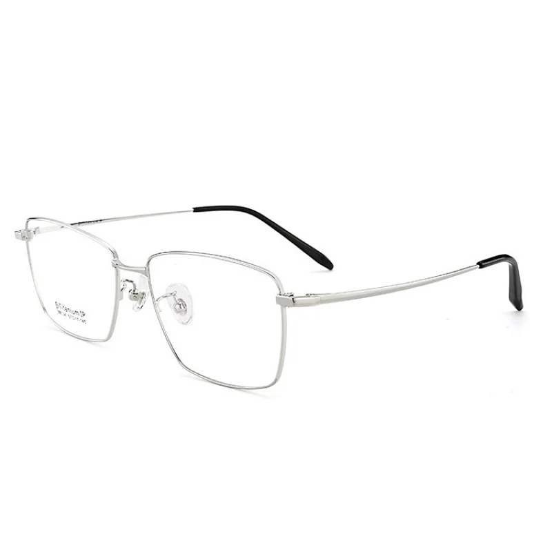 Men's Titanium Branded Full Rim Flexible Eyeglass Frame Optical Eyewear