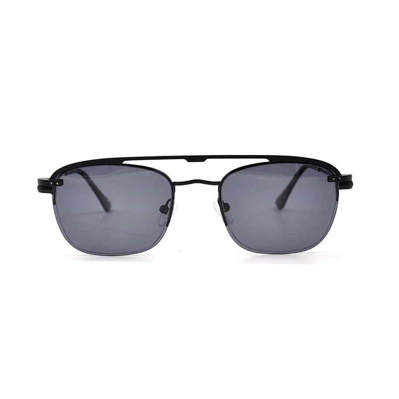 Summer Clip on Magnetic Sunglasses Polarized Lens Stock Glasses Metal Half Frame Eyeglass