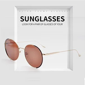 Metal Luxury Customized Shades Sun Glasses Sunglasses 2020 Women