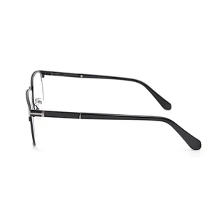 Most Popular CE Unisex Clear lens Metal Square Eyeglasses Frames