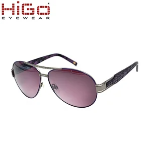Classical sun glasses metal sunglasses  for women metal optical frame