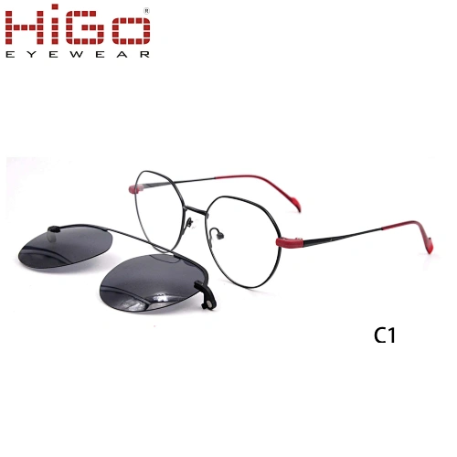 2019 New Trendy UV400 Polarized Metal Frame Sunglasses