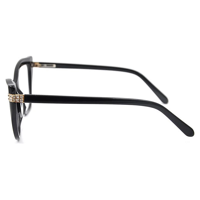 Luxury eyeglasses cat eye glasses high end optical frames