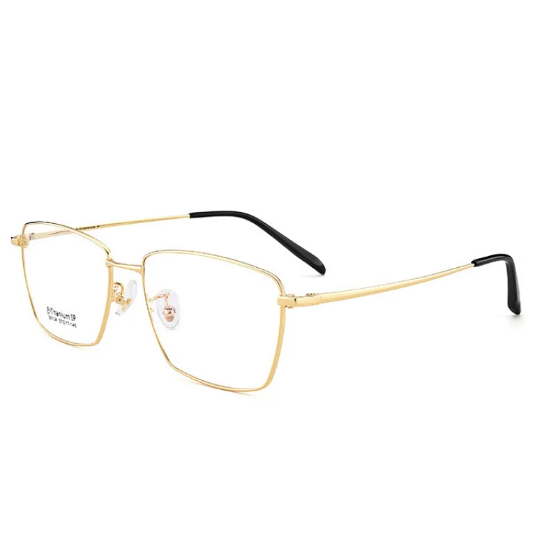 Men's Titanium Branded Full Rim Flexible Eyeglass Frame Optical Eyewear