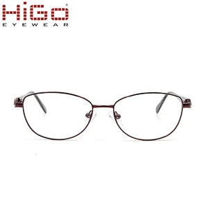Hot Sale 2019 New Model metal Eyeglass frame High-quality Custom Metal Optical Frame In  China metal eyewear