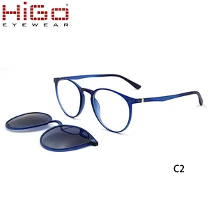 Wholesale Stock 2019 Fashion Sunglasses PC frame CR39 Polarized UV400 lens Sunglasses Ultem Ladies Spectacles Frame