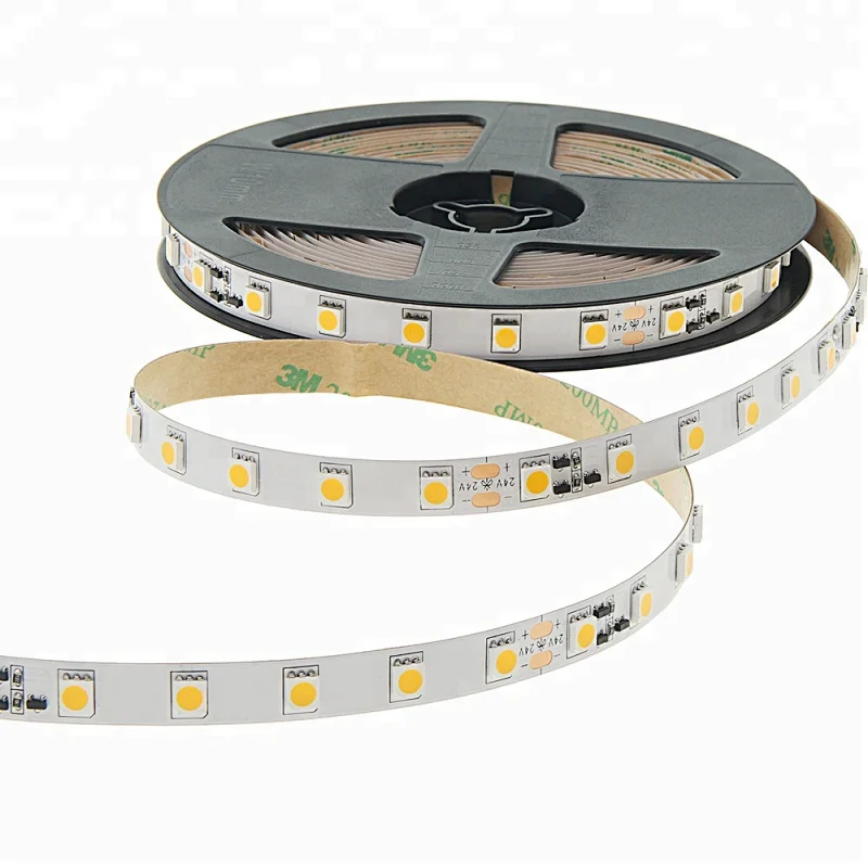14.4w/m 20w/m 24w/m tail pcb 50m 100m epistar led strip light