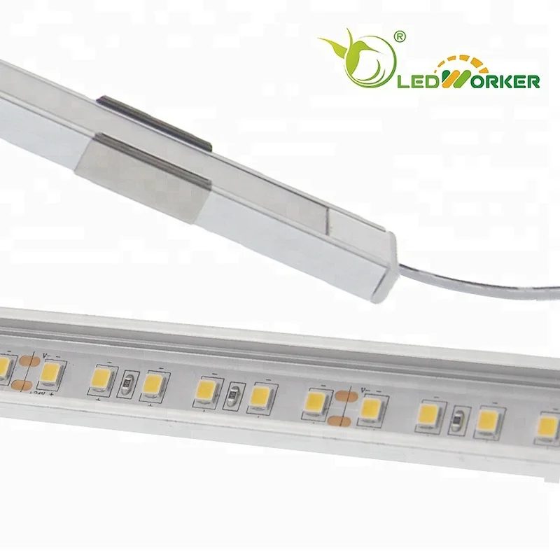 Aluminium Channel Profile Extrusion For Led Strip Light Rail 12MM 24V Corner Led Strip Bar Lights