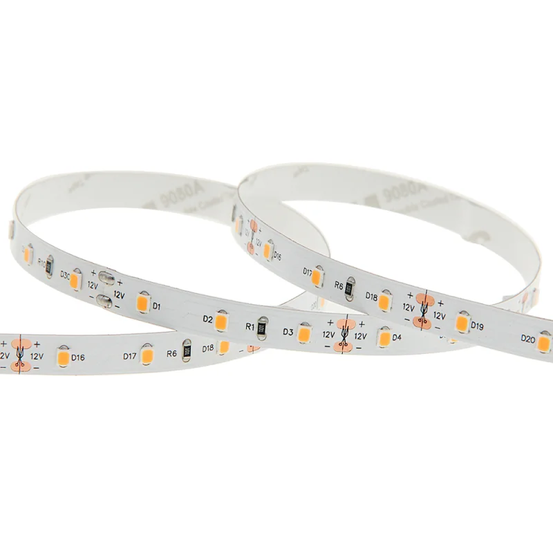12 Volt Led Light Strips 365nm Room Lighting 6000k White 2835 14W