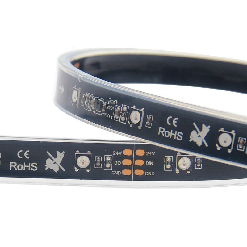 12V 24V RGB Individually Addressable Led Strip Lights