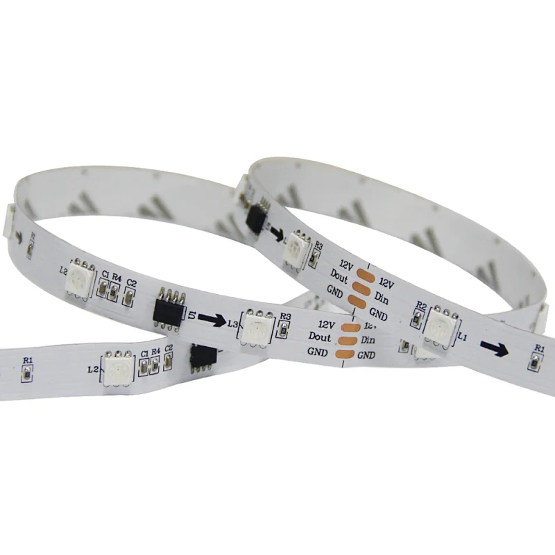 Magic 12v 24v WS2811B CS8812 Individually Addressable RGB Led Strip Light