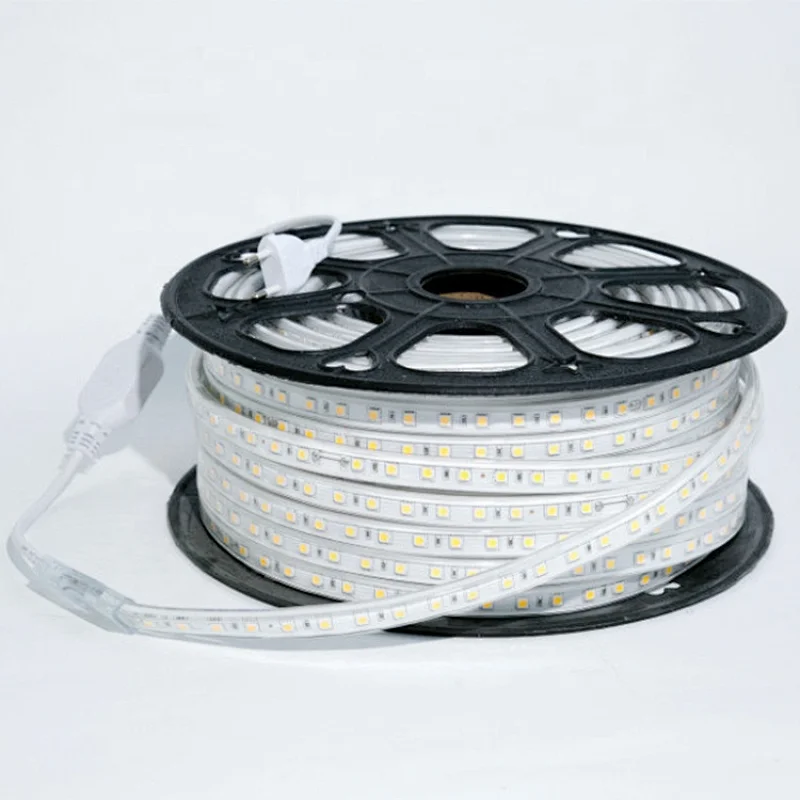 High Voltage Power 110v 120v 120 volt senabe RGB Warm White Led Neon Strip DMX 50ft 100M Lights