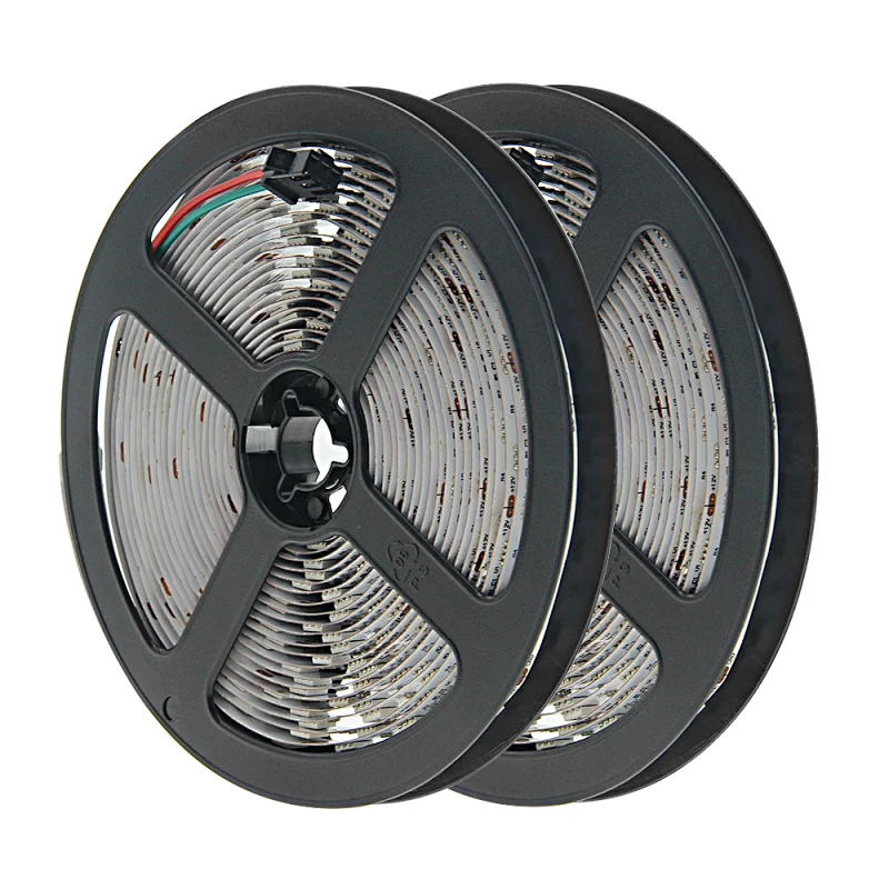 addressable wifi controller 24v smd 5050 rgb running led strip light